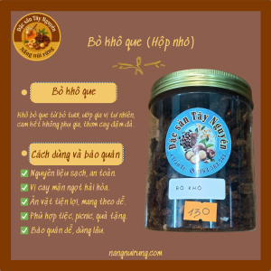 Bò khô hộp nhỏ