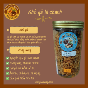 Khô gà lá chanh
