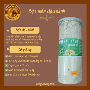 bột mầm đậu nành